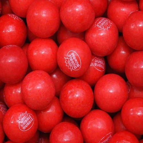 Dubble Bubble Very Cherry Gumballs (1"/850 count) - Image 2