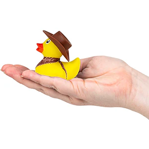 Ducks w/Cowboy Hats and Bandana 2in (50pcs) - Image 2