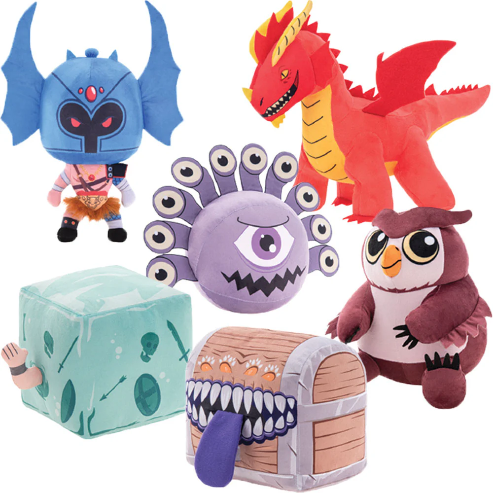 Dungeons and Dragons 4-8in Plush (1 ct.)