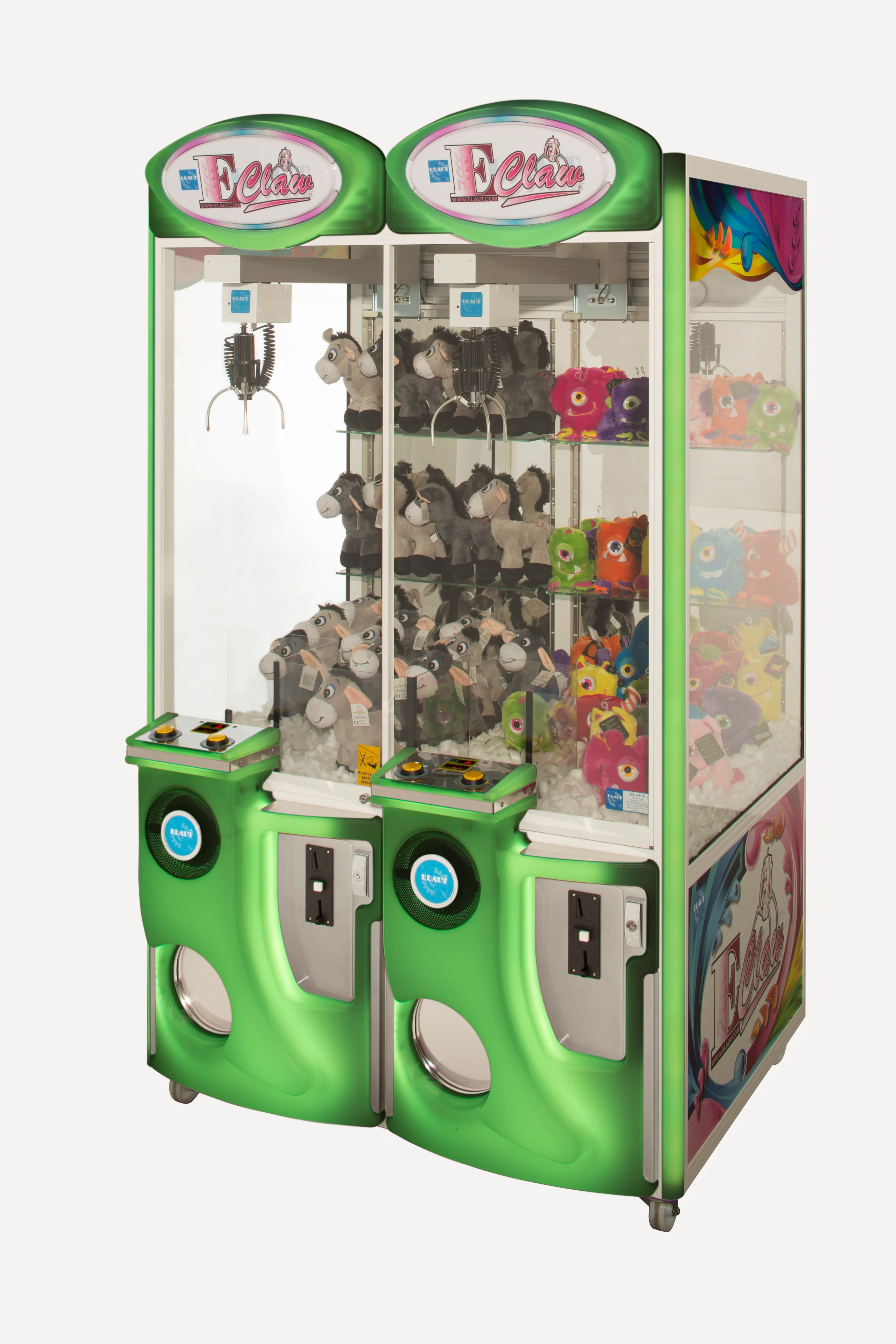 E-Claw 600 2-Player Crane Machine