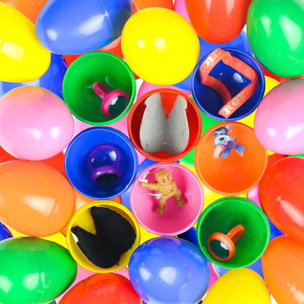 Toy Filled Egg Mix 2" Capsules 300 ct