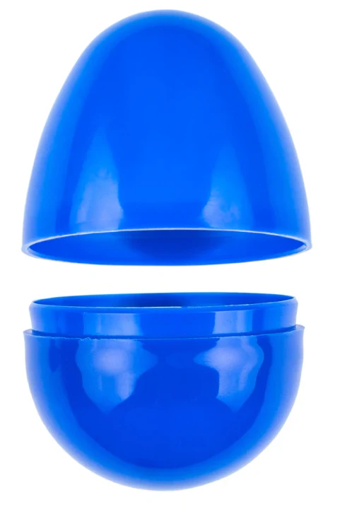 Empty Blue Easter Eggs 2000 Pc Per Case
