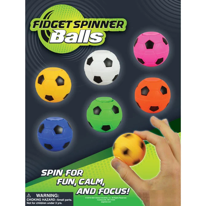 Fidget Spinner Balls 2" Self Vending Toys - Image 3