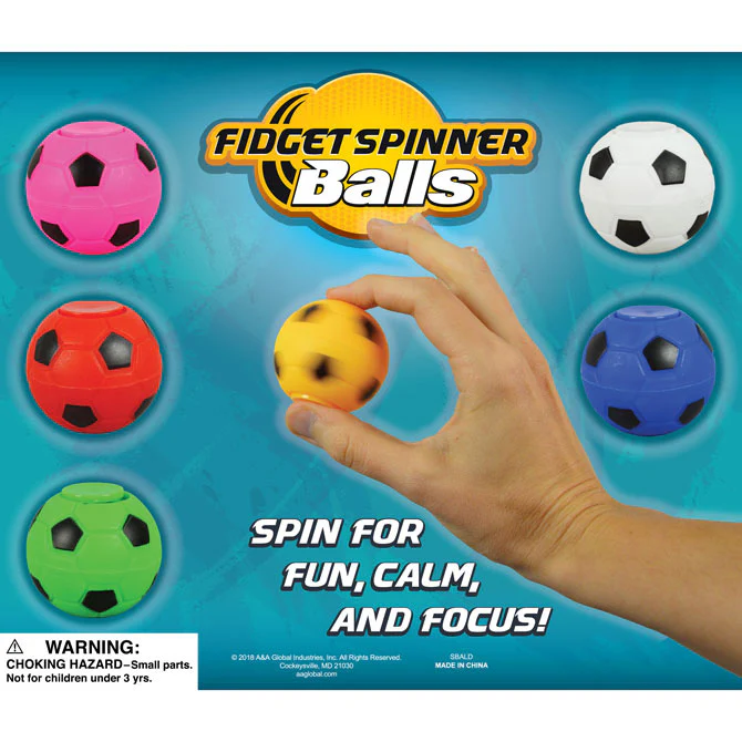 Fidget Spinner Balls 2" Self Vending Toys - Image 4