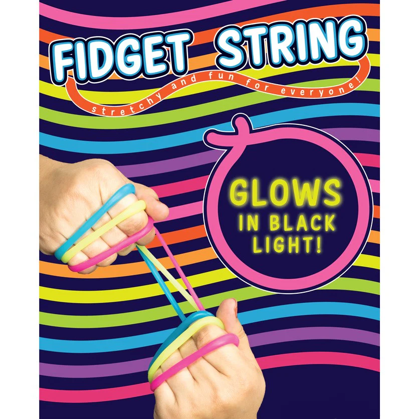 Fidget Stretchy String in 2-inch Capsules