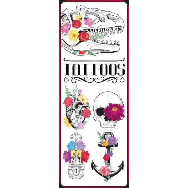 Floral Flash Temporary Tattoos - Image 4