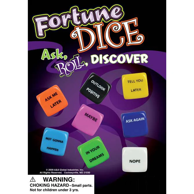 Fortune Dice 1" Self-Vending Toys - Image 3