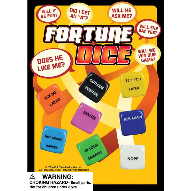 Fortune Dice 1" Self-Vending Toys - Image 4