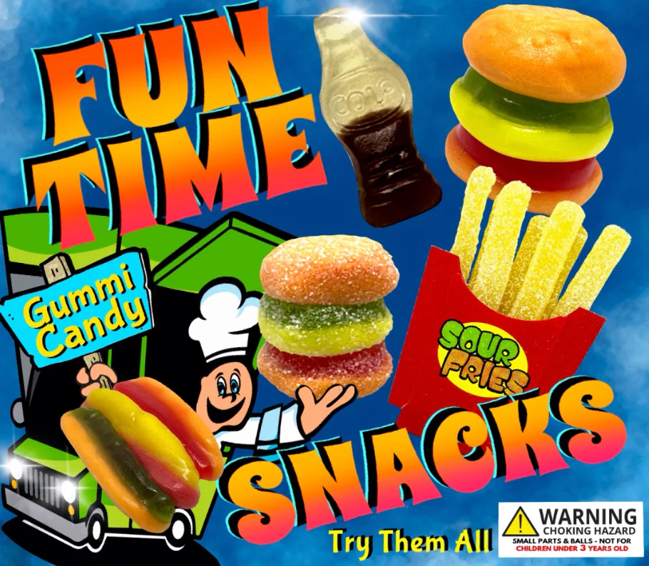 Fun Time Snacks 2" Capsules
