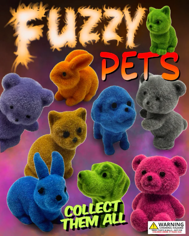 Fuzzy Pets 1" Capsules