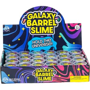 Galaxy Barrel Slime 2in Display Box (24 pcs) - Image 2
