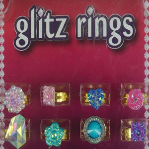 Glitz Rings 1" Capsules