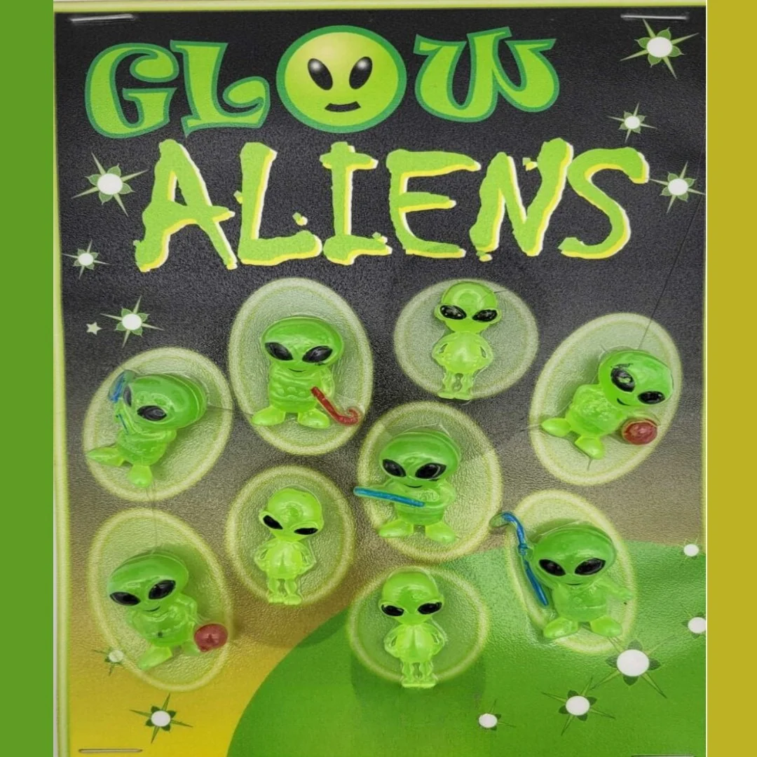 Glow Aliens 1" Capsules