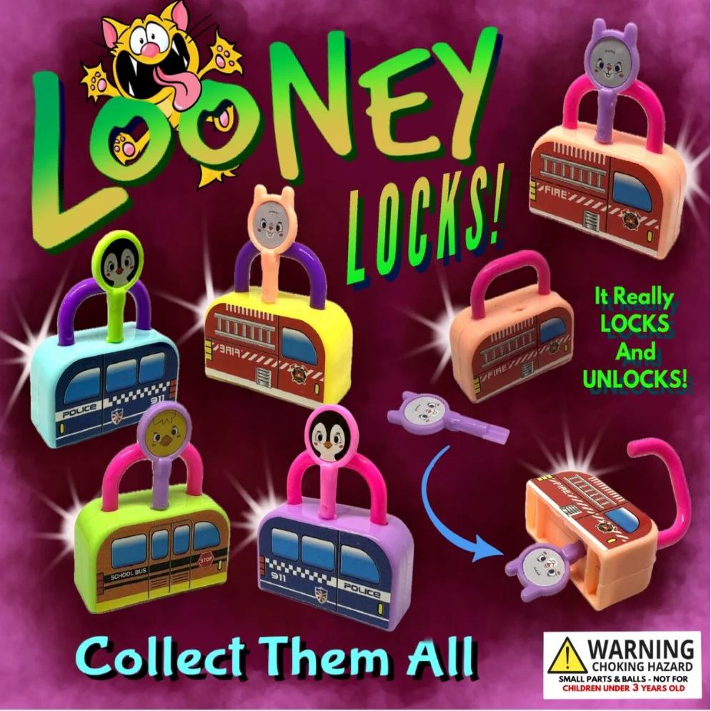 Looney Locks 2" Capsules