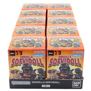 Godzilla SofviDoll Figure (10pcs) - Image 3
