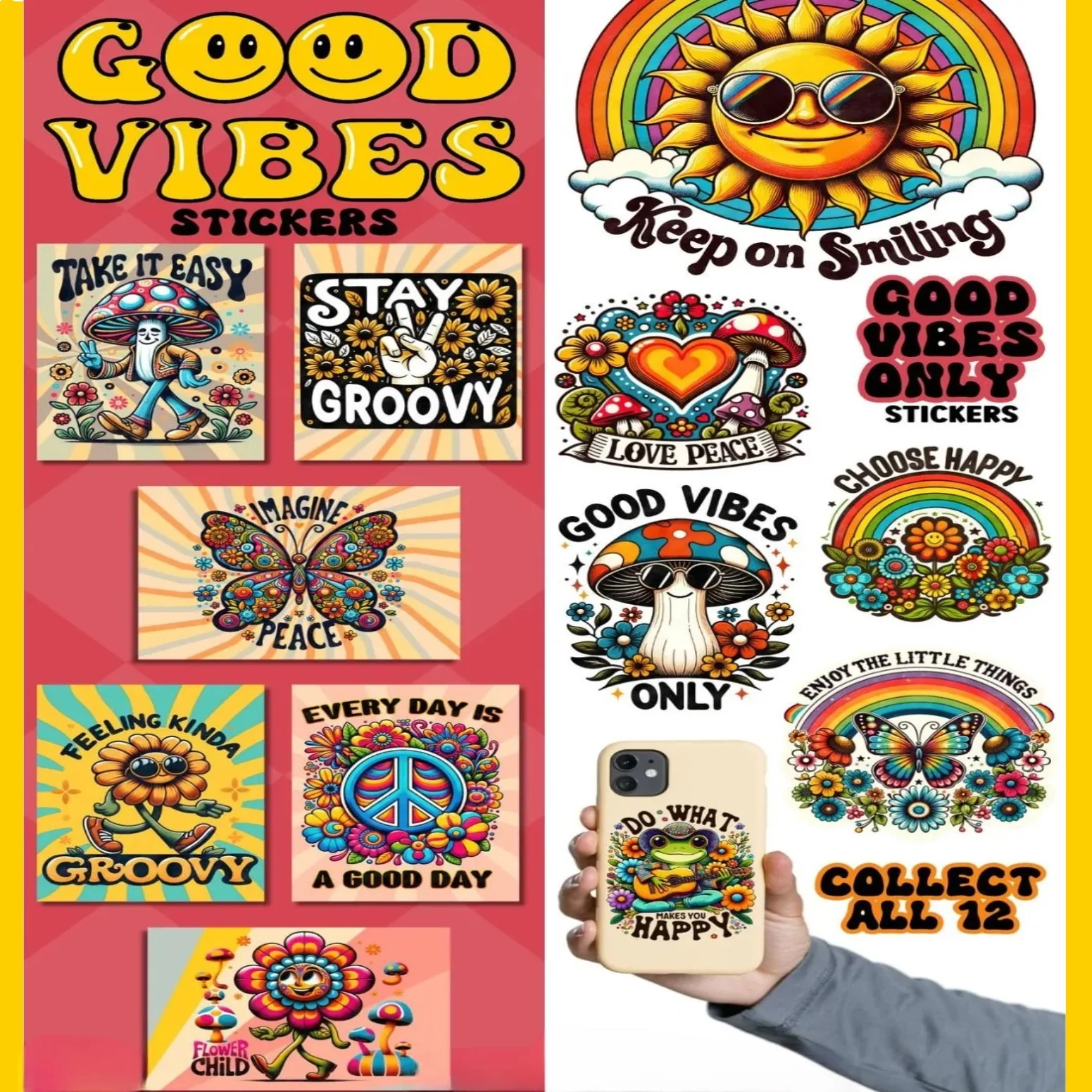 Good Vibes Stickers