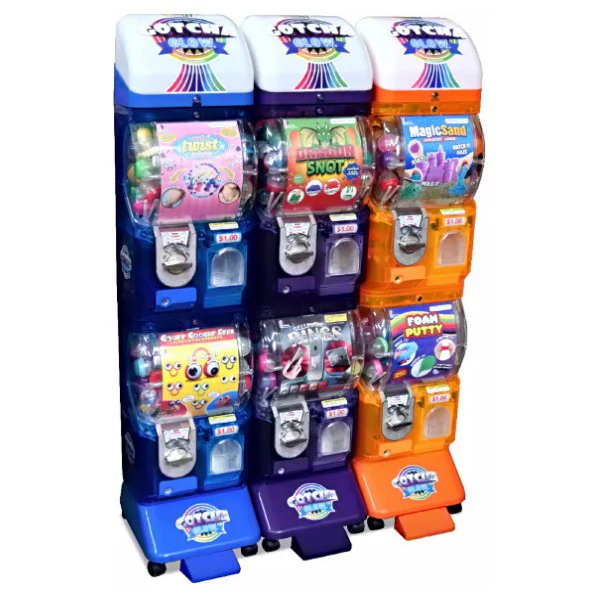 Gotcha Glow Toy Capsule Vending Machine Four Unit - Image 4