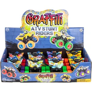 Graffiti ATV Stunt Vehicle (8pcs) - Image 2