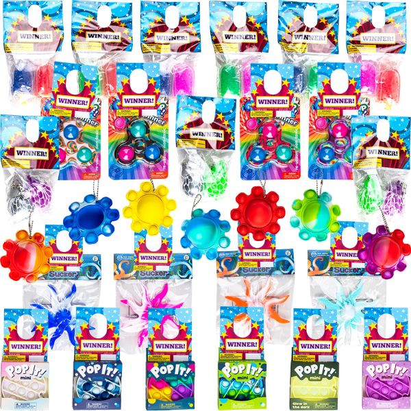 Hanging Fidget and Popper Kit (36 pcs)
