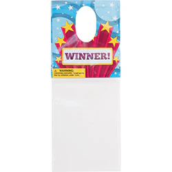 Hanging Prize Bag 3in x 4in - Rectangle (250pcs)