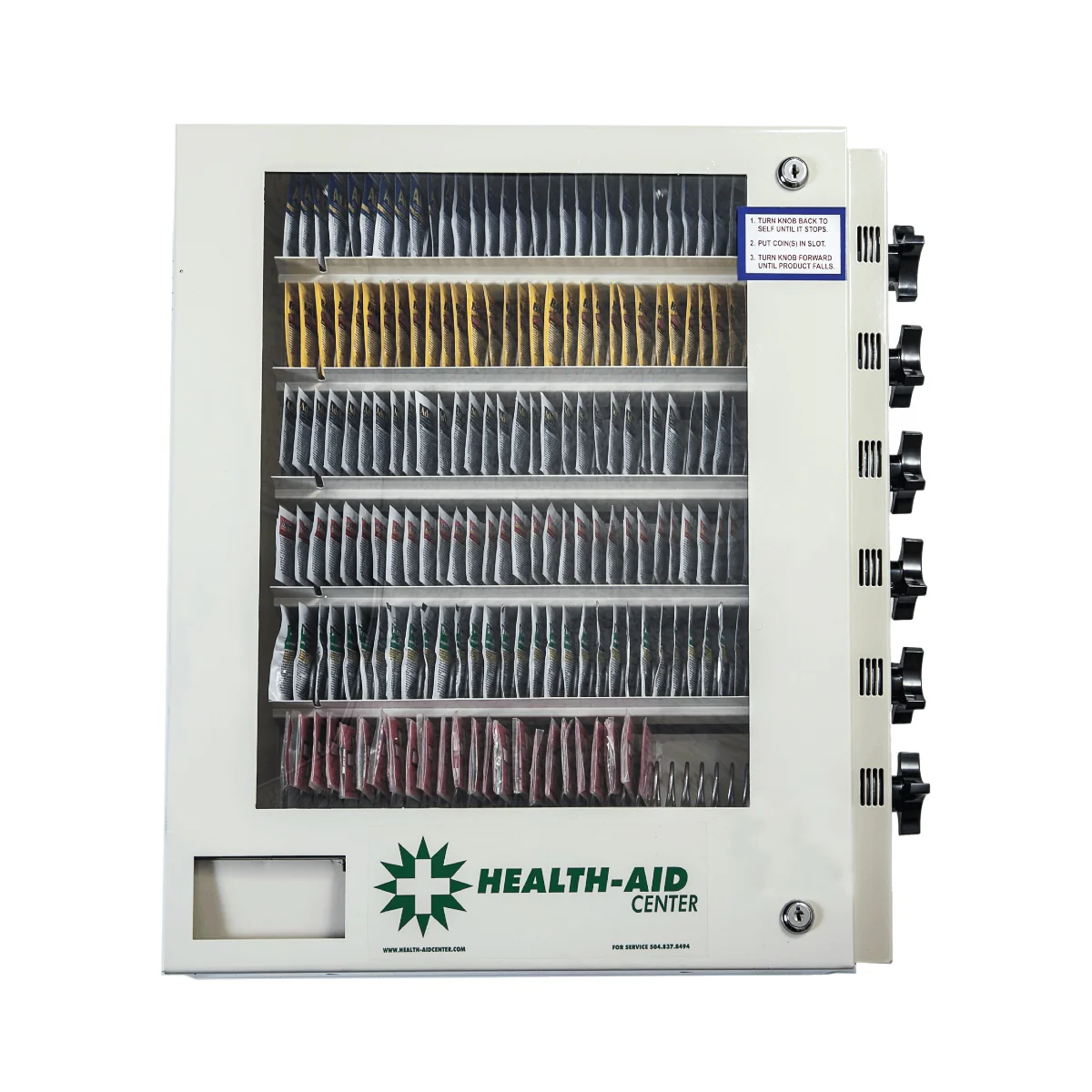 Health Aid 6 Selection Medicine Vending Machine