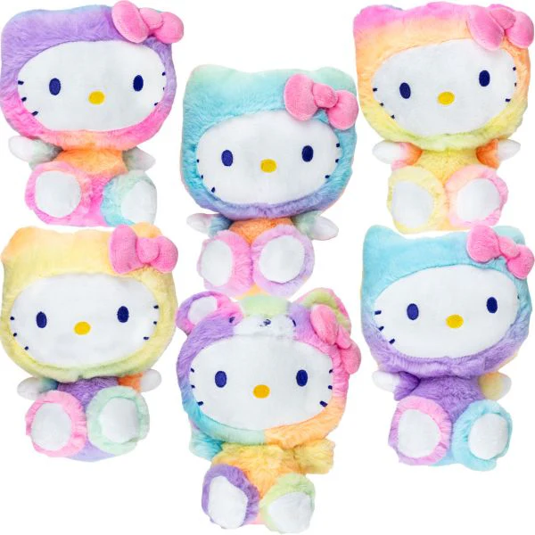 Hello Kitty® Rainbow Sherbet 9.5in Plush (1 ct.)