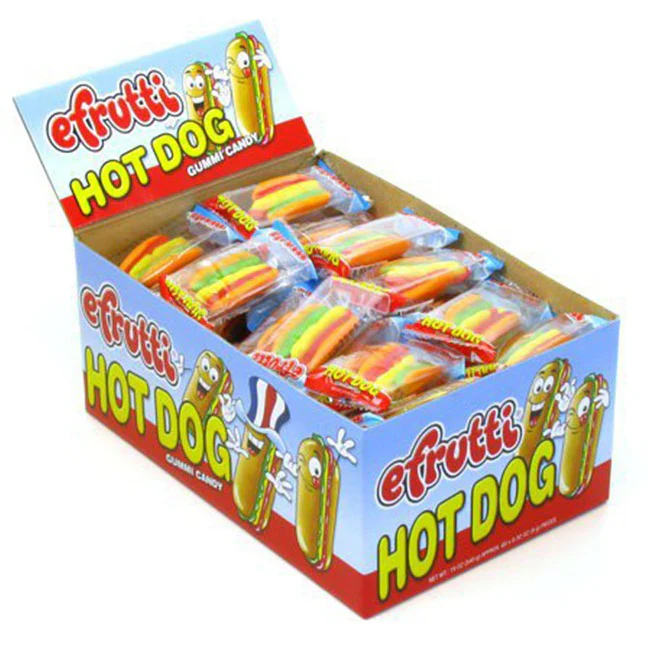 Hot Dog Gummies Display Box