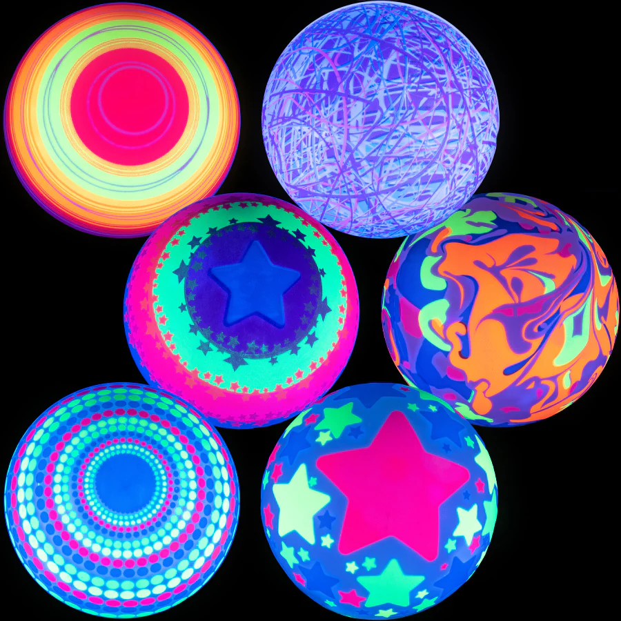 Inflatable 6" Neon Ball Assortment - Image 2