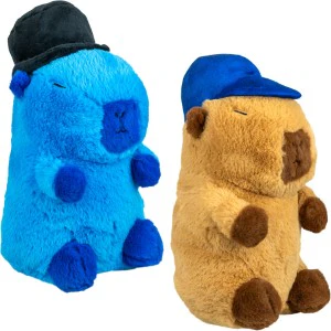 Jumbo Capybara w/Hats 14in Plush (1ct.) - Image 3