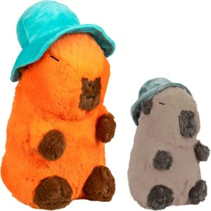 Jumbo Capybara w/Hats 14in Plush (1ct.) - Image 5