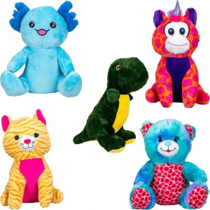 Jumbo Generic Plush 12in-14in Mix (40pcs) - Image 4
