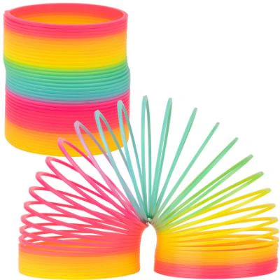 Jumbo Rainbow Coil Springs 100mm - Image 2