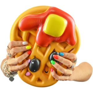 Jumbo Squishy Waffle 11in - Image 3
