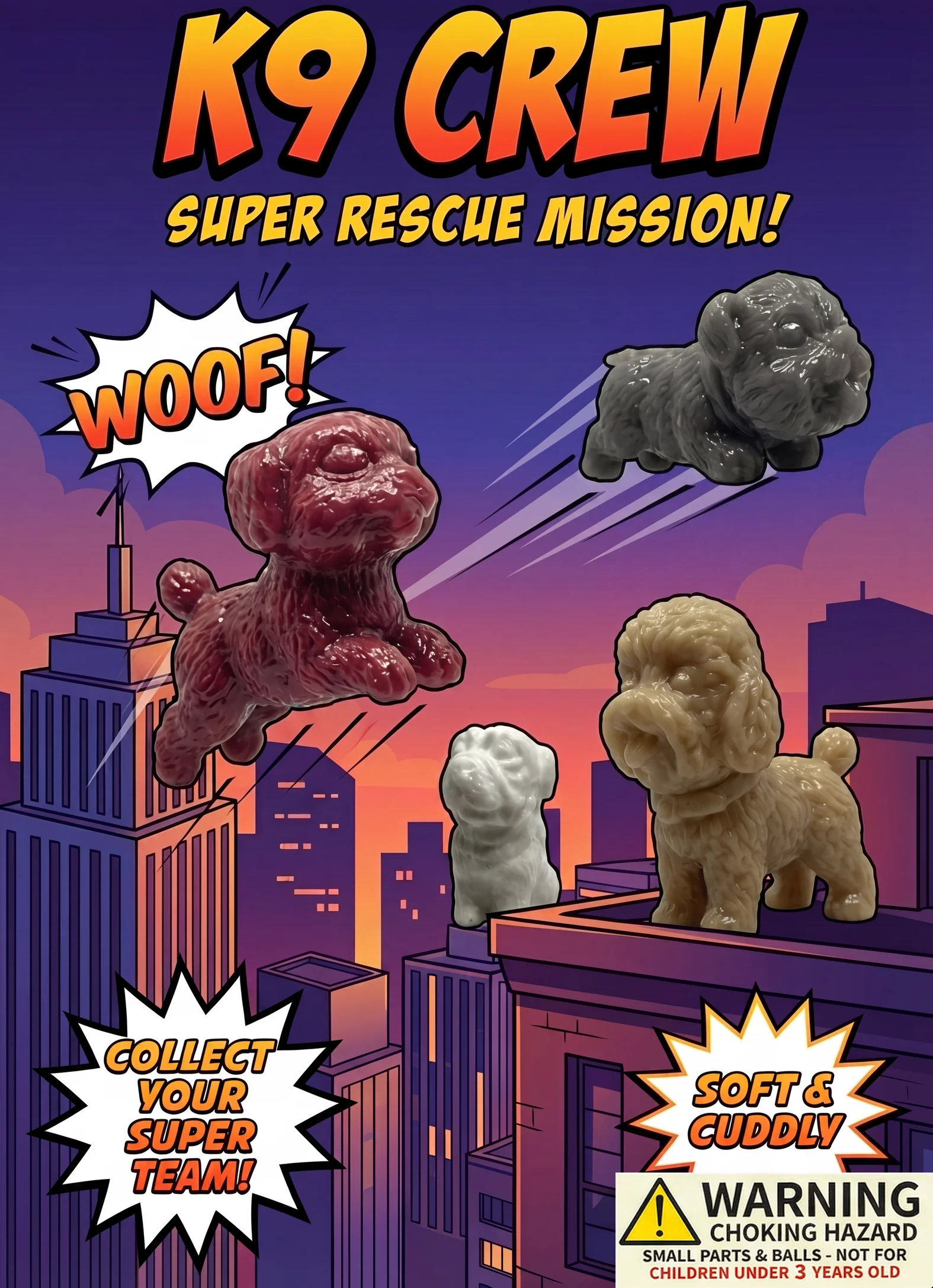 K9 Crew 1" Capsules