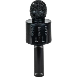 LED Karaoke Mic Speaker - Black (1ct.) - Image 2