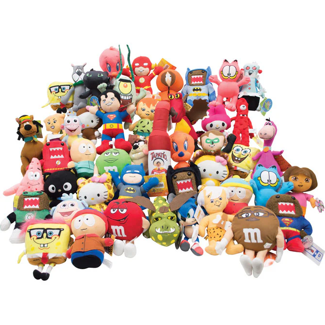 100% Licensed Small Plush Mix 150 ct - Image 2