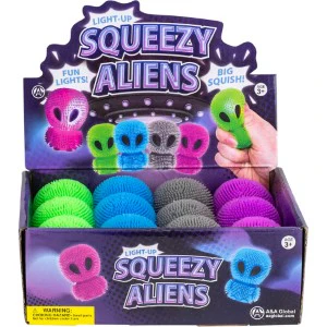 Light-Up Alien Puffer 3in Asst (12pcs) - Image 2