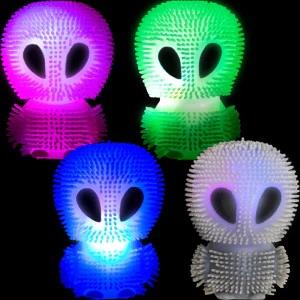Light-Up Alien Puffer 3in Asst (12pcs) - Image 3