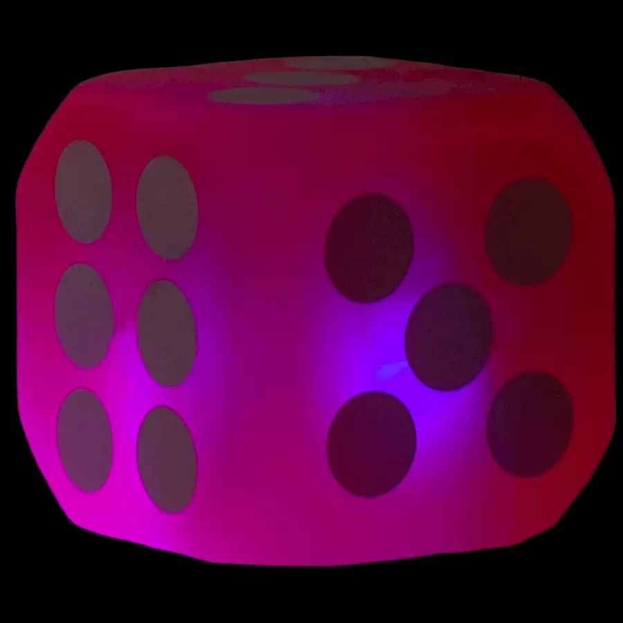 Light-Up Flashing Dice 1.25in Asst (12 pcs) - Image 3