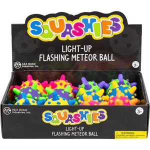 Light-Up Flashing Meteor Ball 2.75in Asst (12pcs) - Image 4