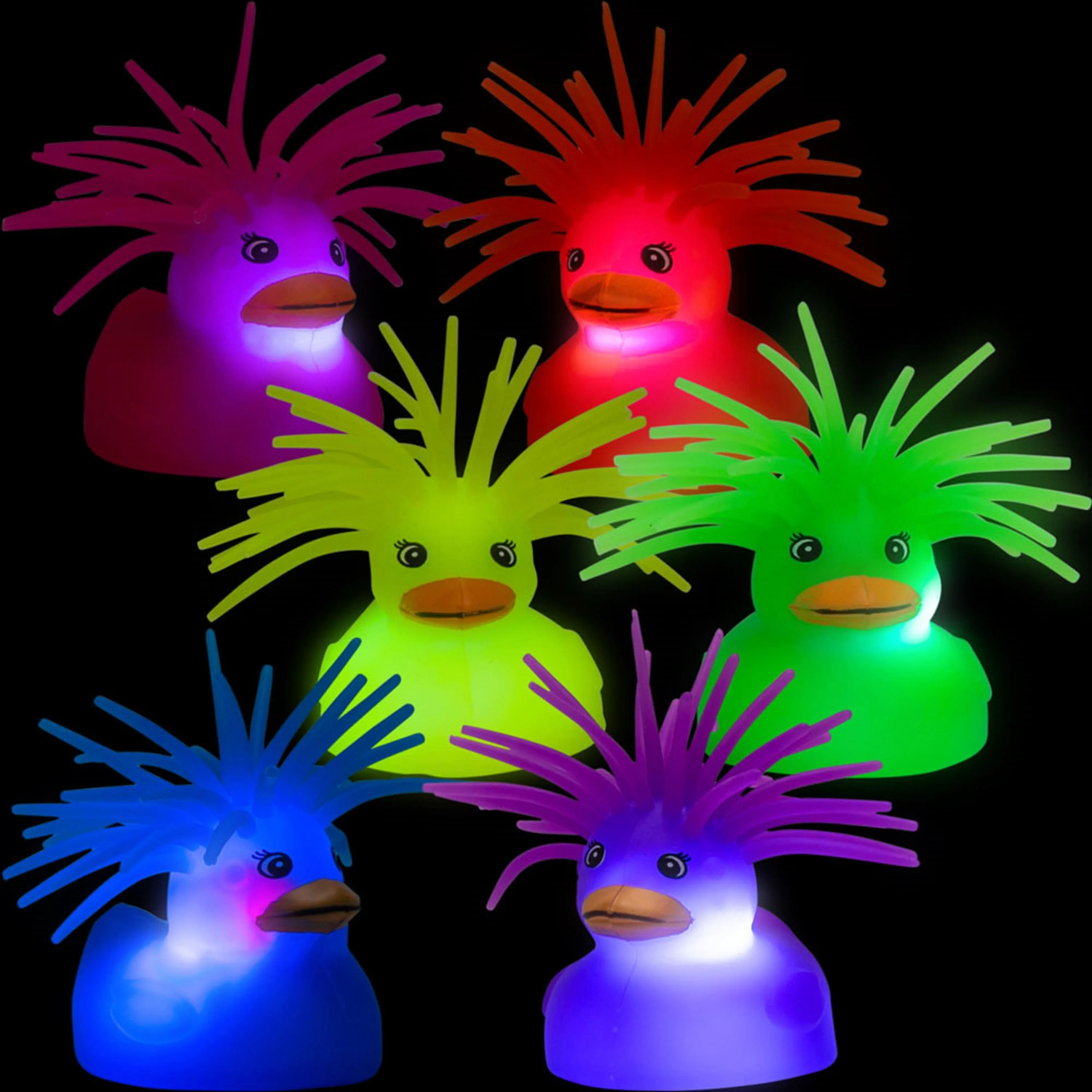 Light-Up Puffer 2in Ducks (12pcs) - Image 2