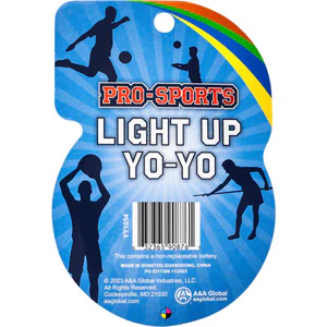 Light-Up Sports Yo-Yo Asst (12pcs) - Image 2