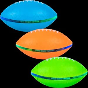 Light Vision Light-Up Neon Football 8.5in (12 pcs) - Image 2