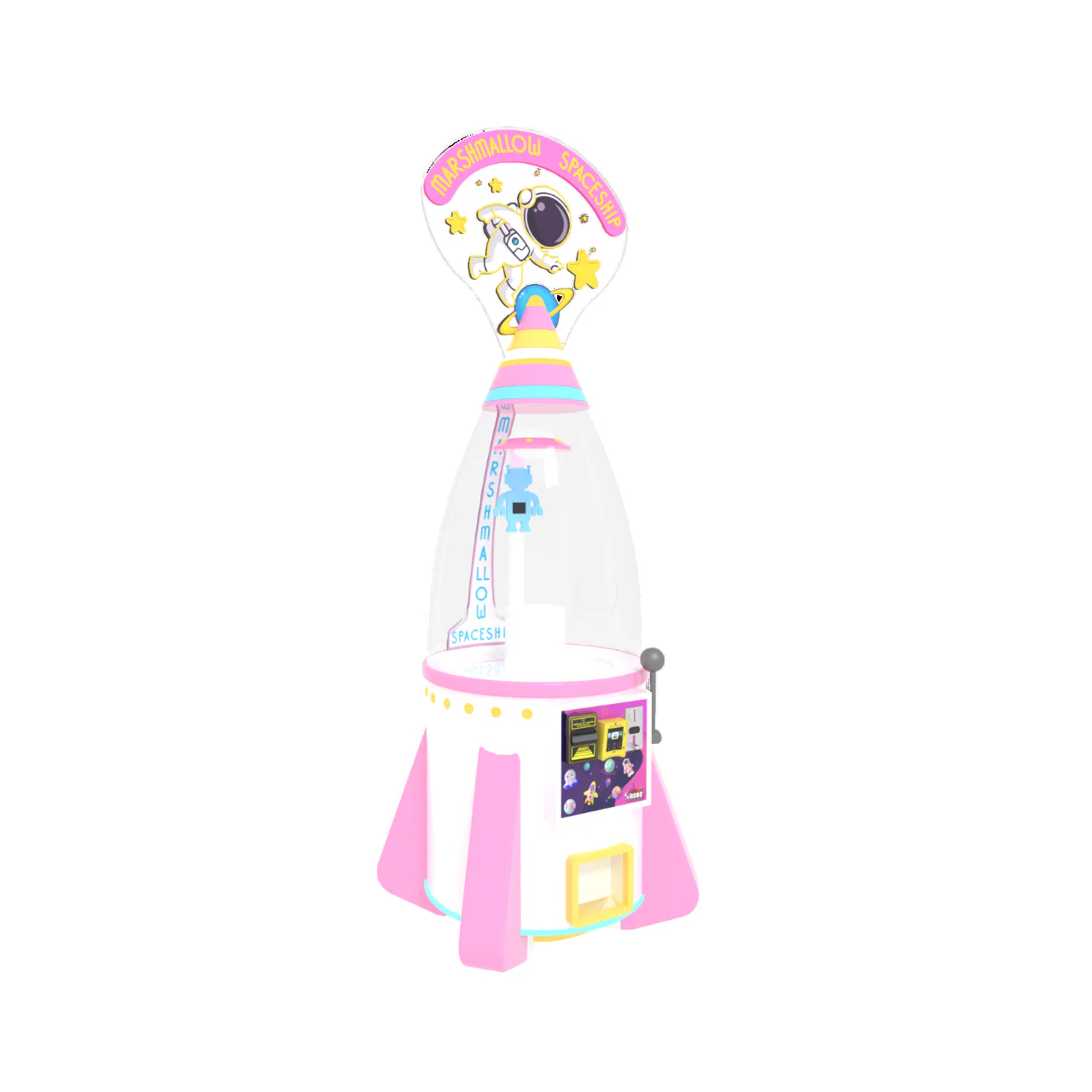 Marshmallow Spaceship Robot Vending Machine - Image 2