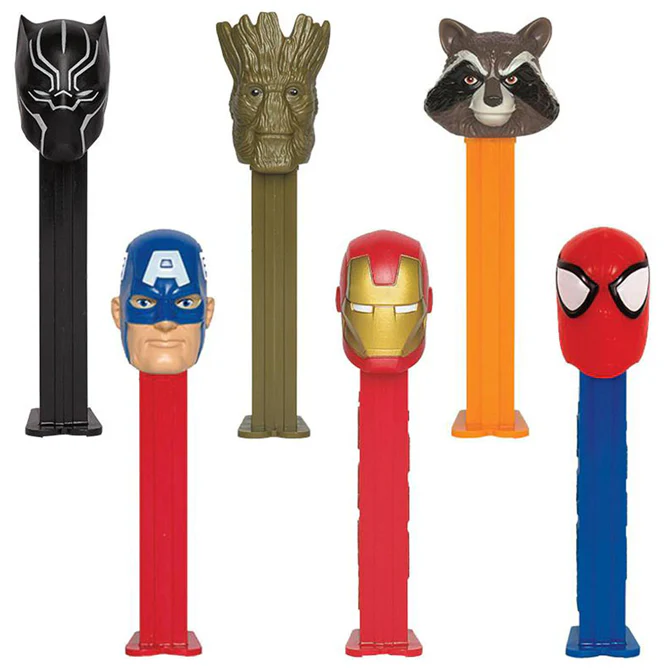 Marvel Comics PEZ Dispensers 12 ct - Image 2
