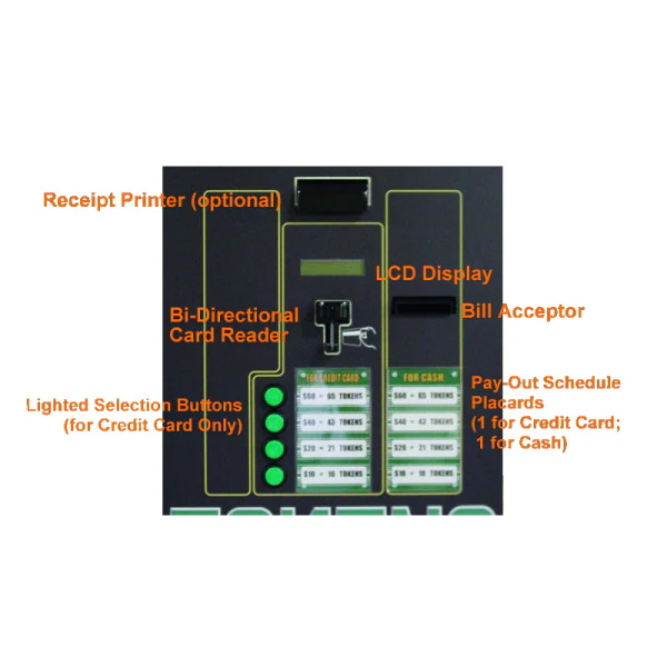 MC535RL-CC Standard Token Change Machine - Image 2