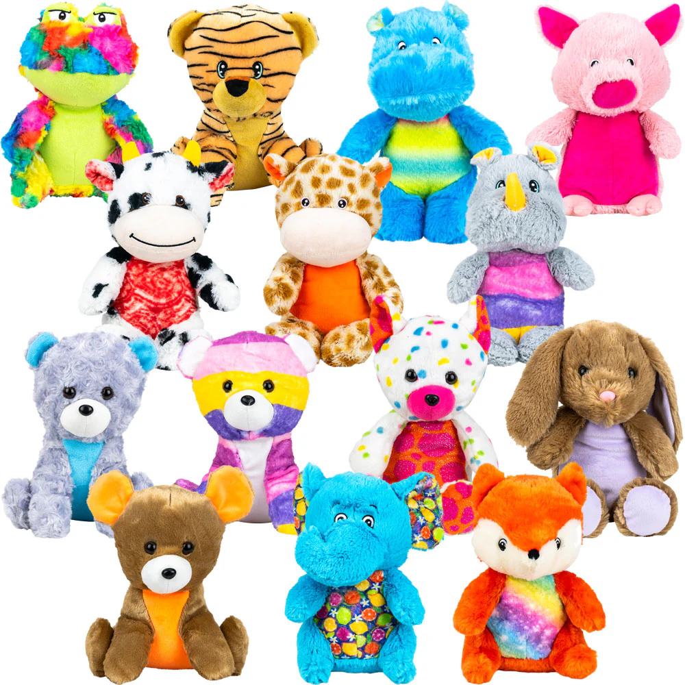 Medium Generic Plush Kit Mix 60 ct. 9-11 in. #22