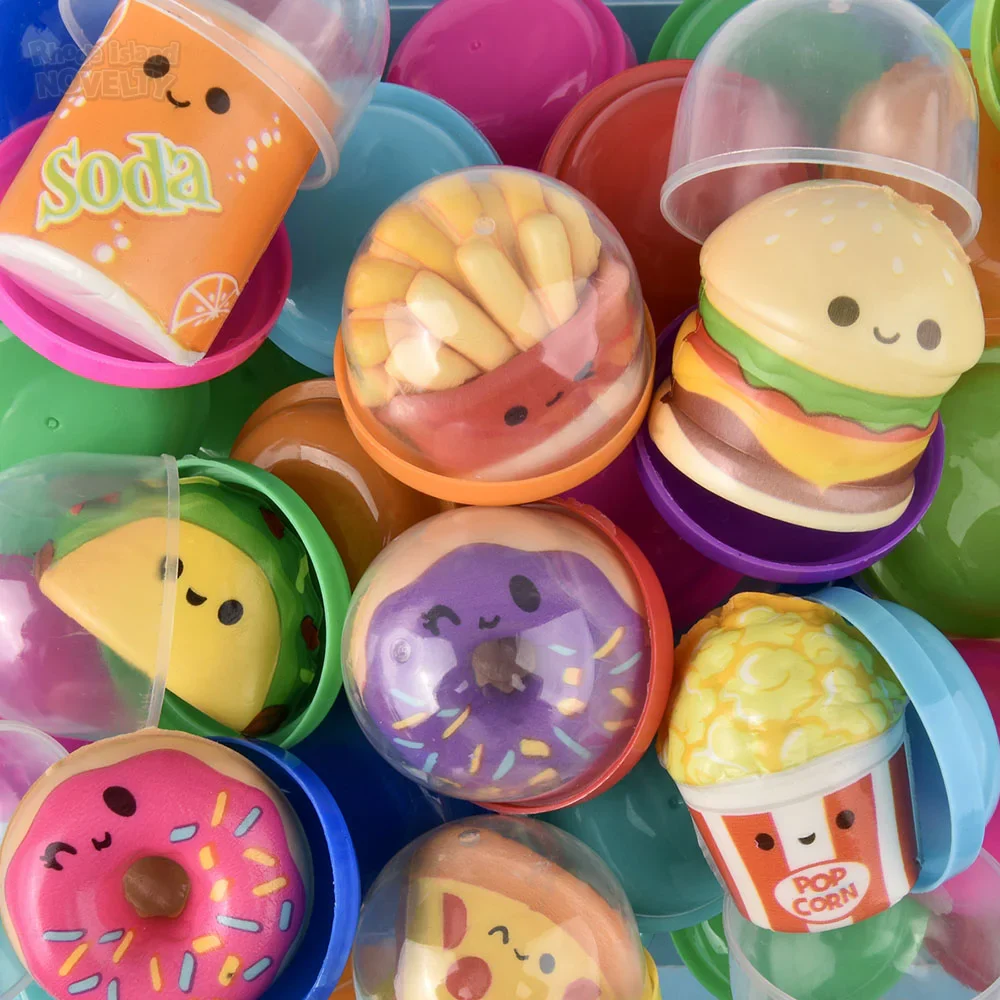 Micro Squish Fun Foods 2" Capsules