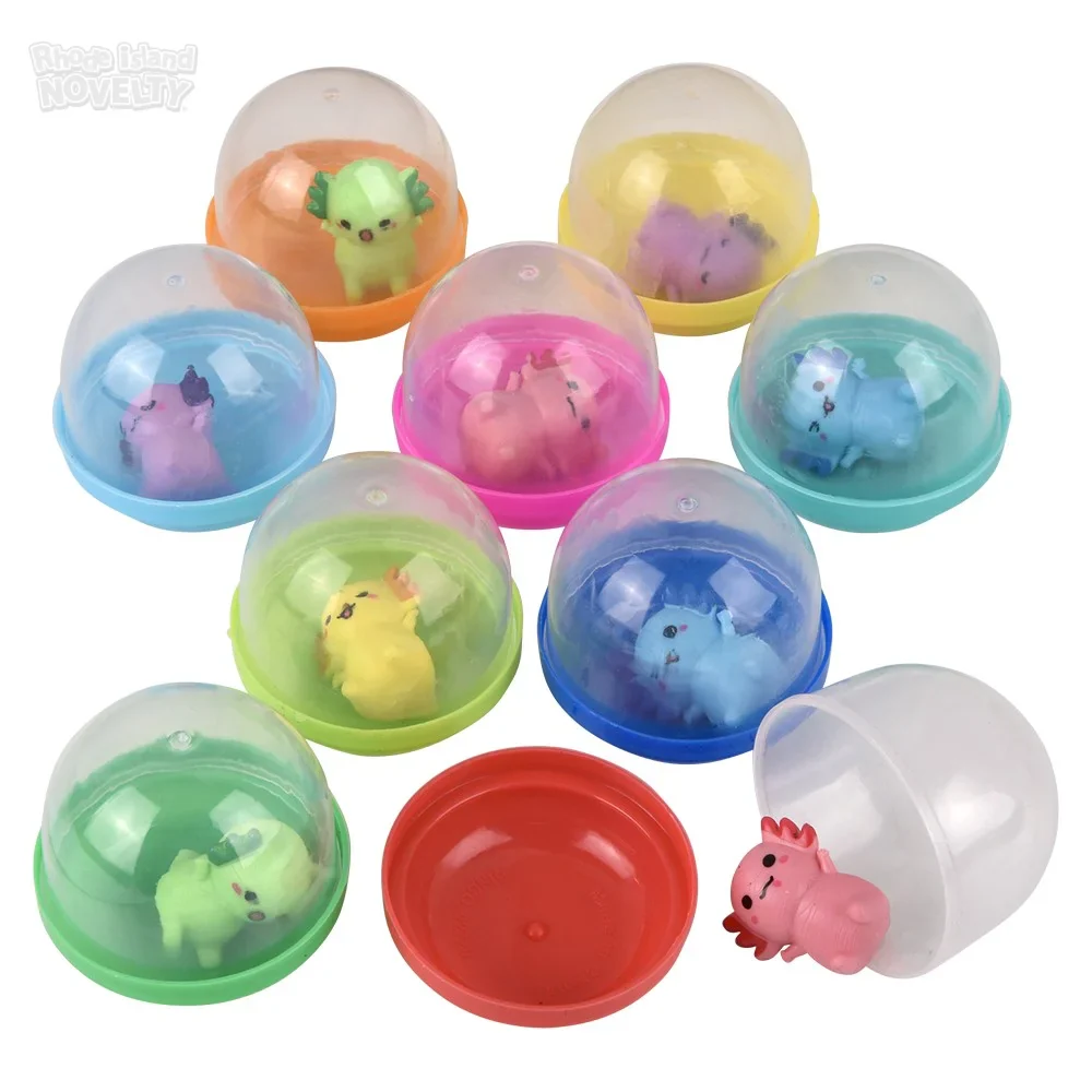 Mini Axolotl Squeezy Figurines 2" Capsules - Image 2