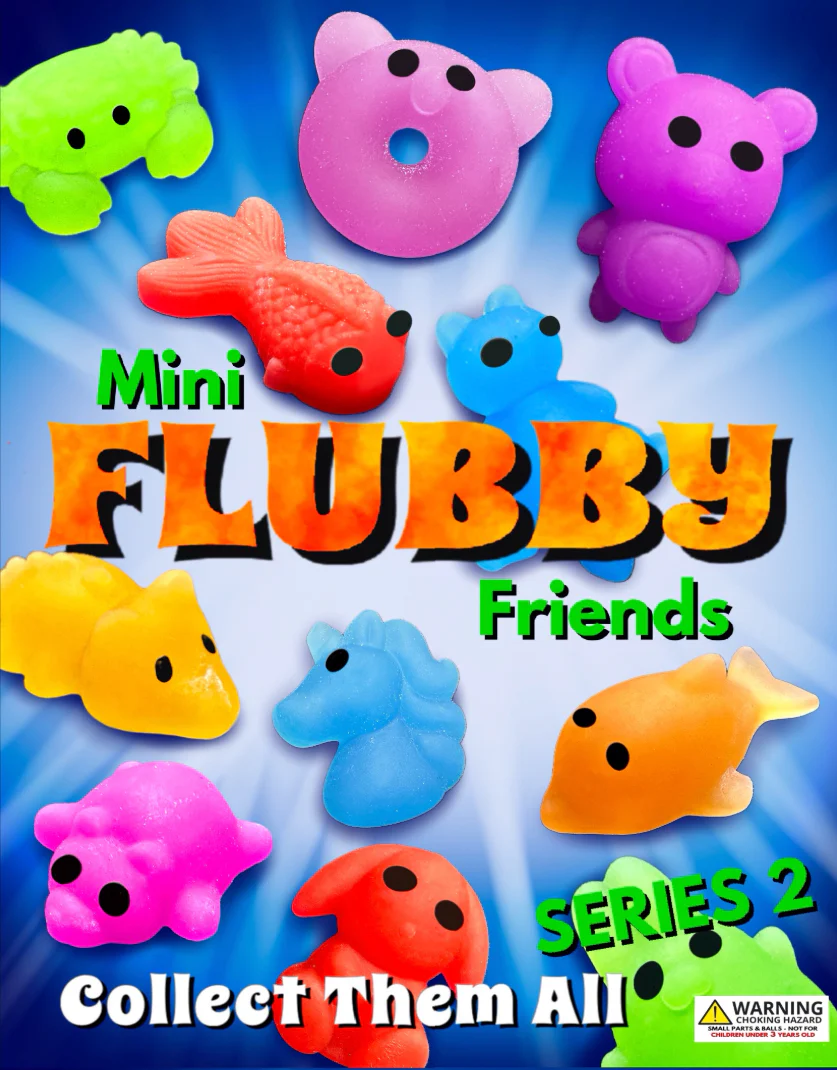 Mini Flubby Friends (Series #2) 1" Capsules